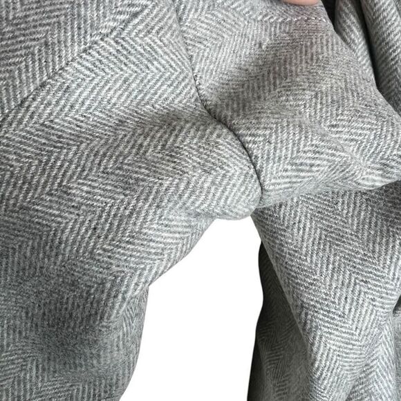 Lauren Ralph Lauren Wool Blend Herringbone Gray Trousers Size 18W - Picture 5 of 15